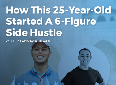 An episode cover of How this 25 Year Old Started a 6-Figure Side Hustle
